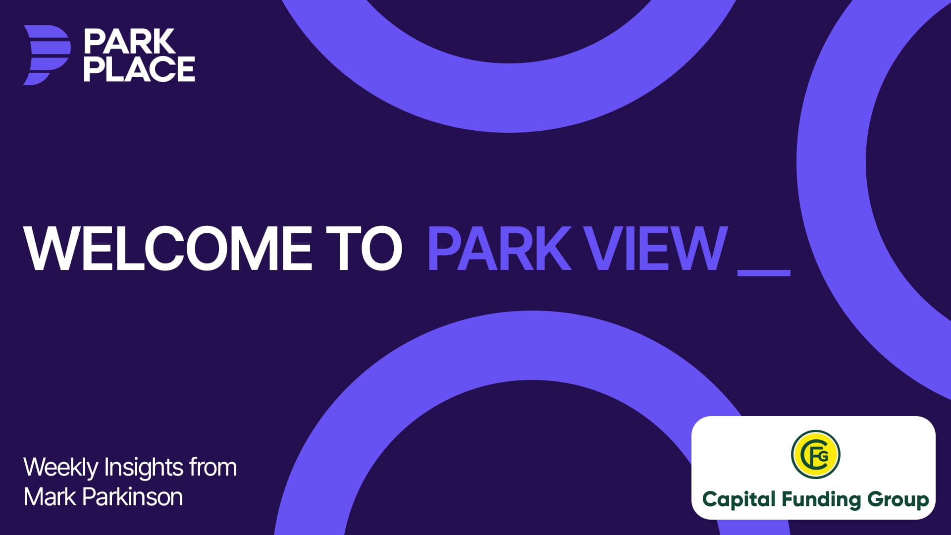 Park View: Weekly Insights from Mark Parkinson (Section Intro)