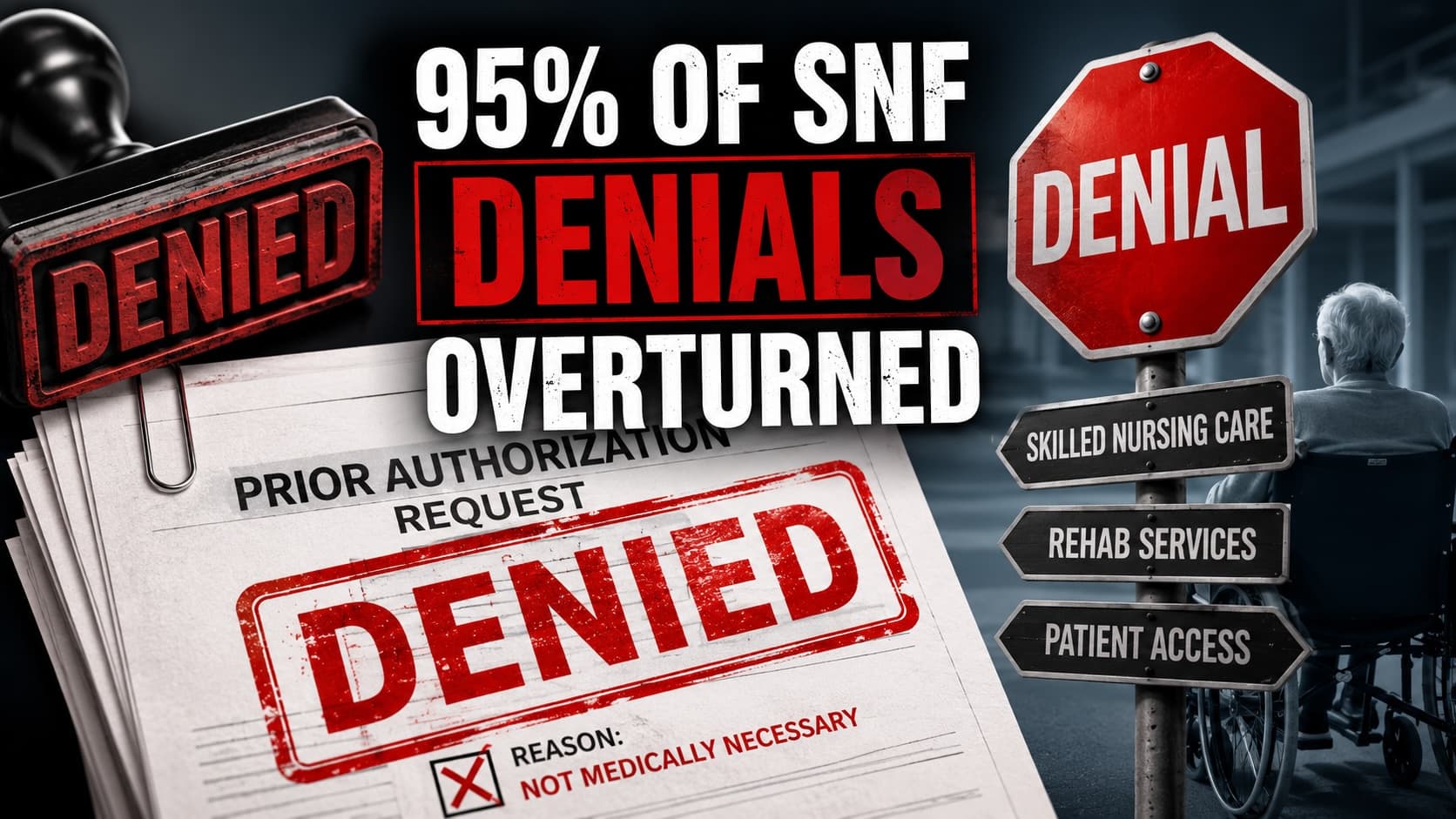 Update: 95% of SNF Admit Denials by MA Plans Overturned - OIG