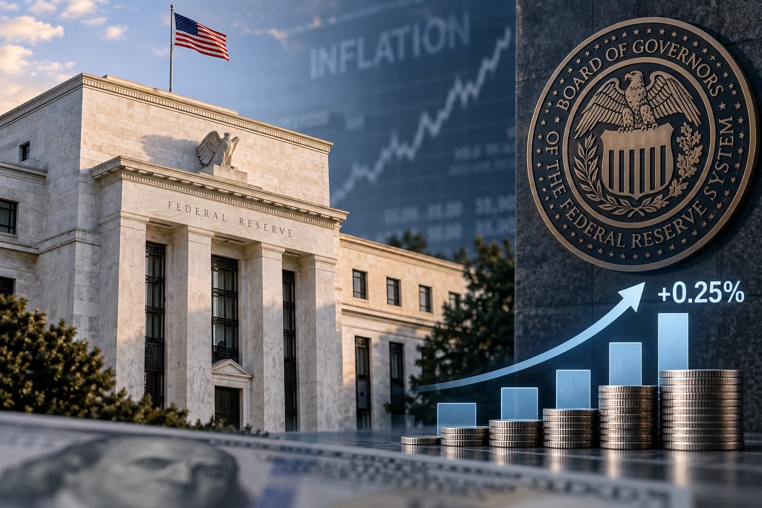Fed Raises Rates for First Time Since 2023